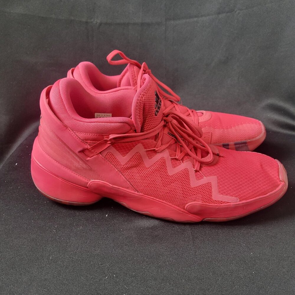 Adidas Sz 17 Men Crayola X DON Issue 2 J Jazzberry Jam Basketball Shoes Big Tall